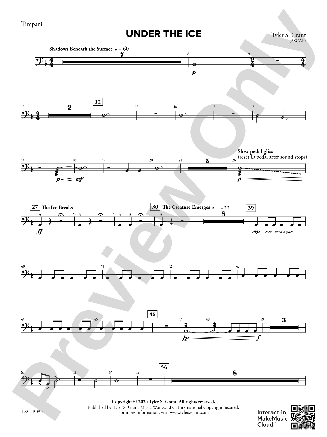 Under the Ice: Timpani