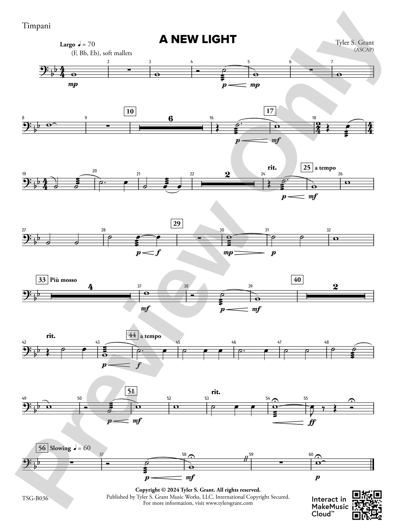 A New Light: Timpani