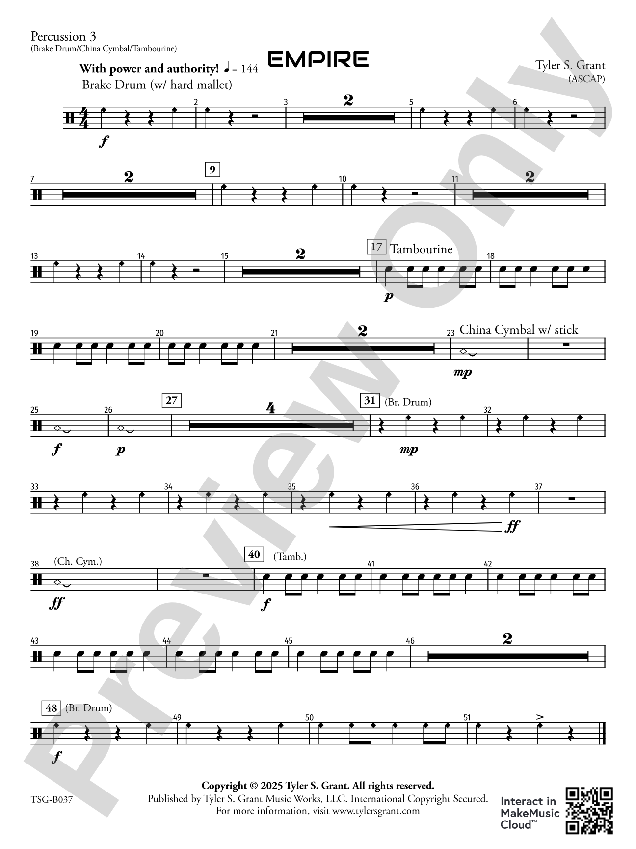 Empire: Percussion 3