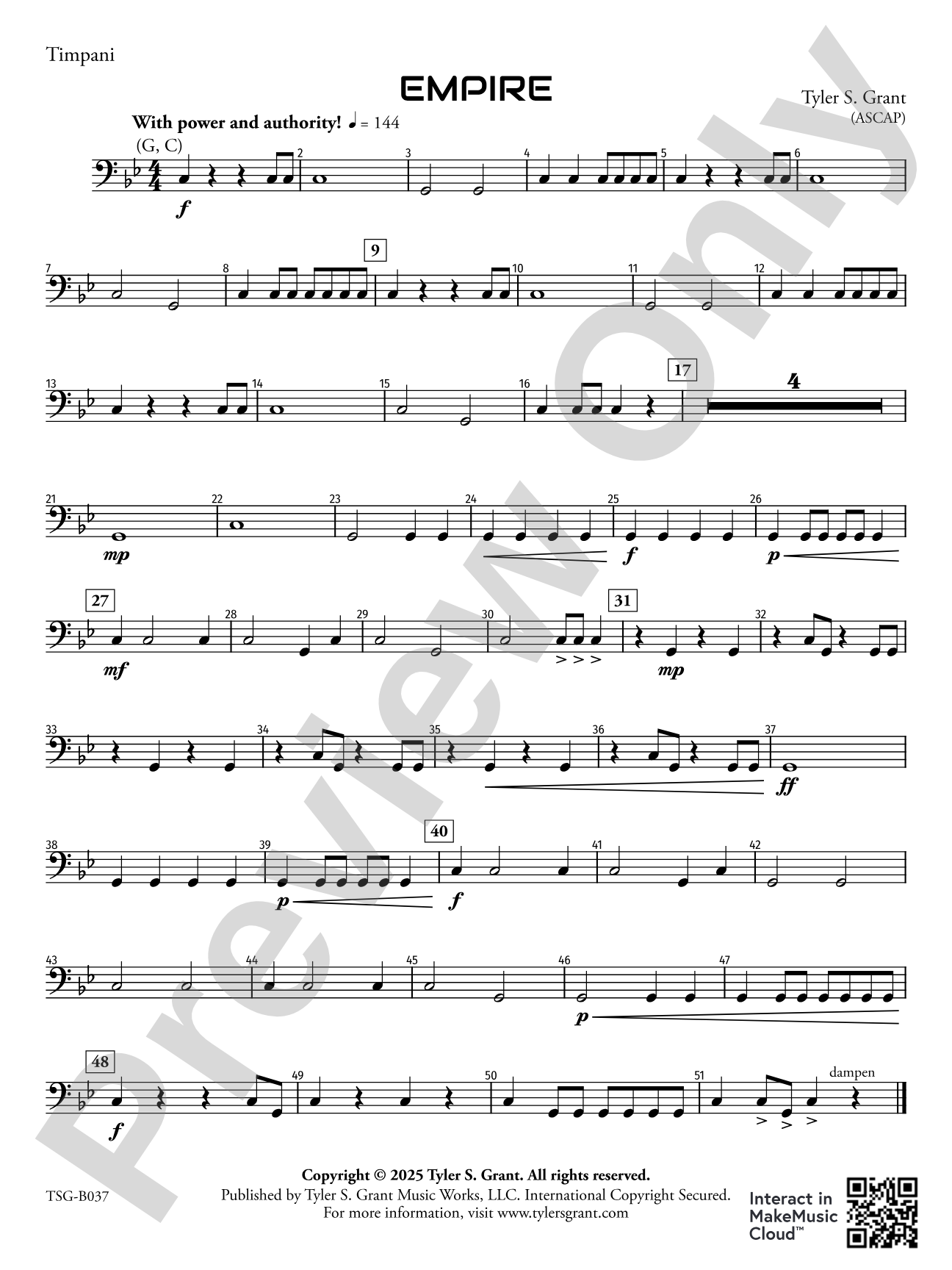 Empire: Timpani