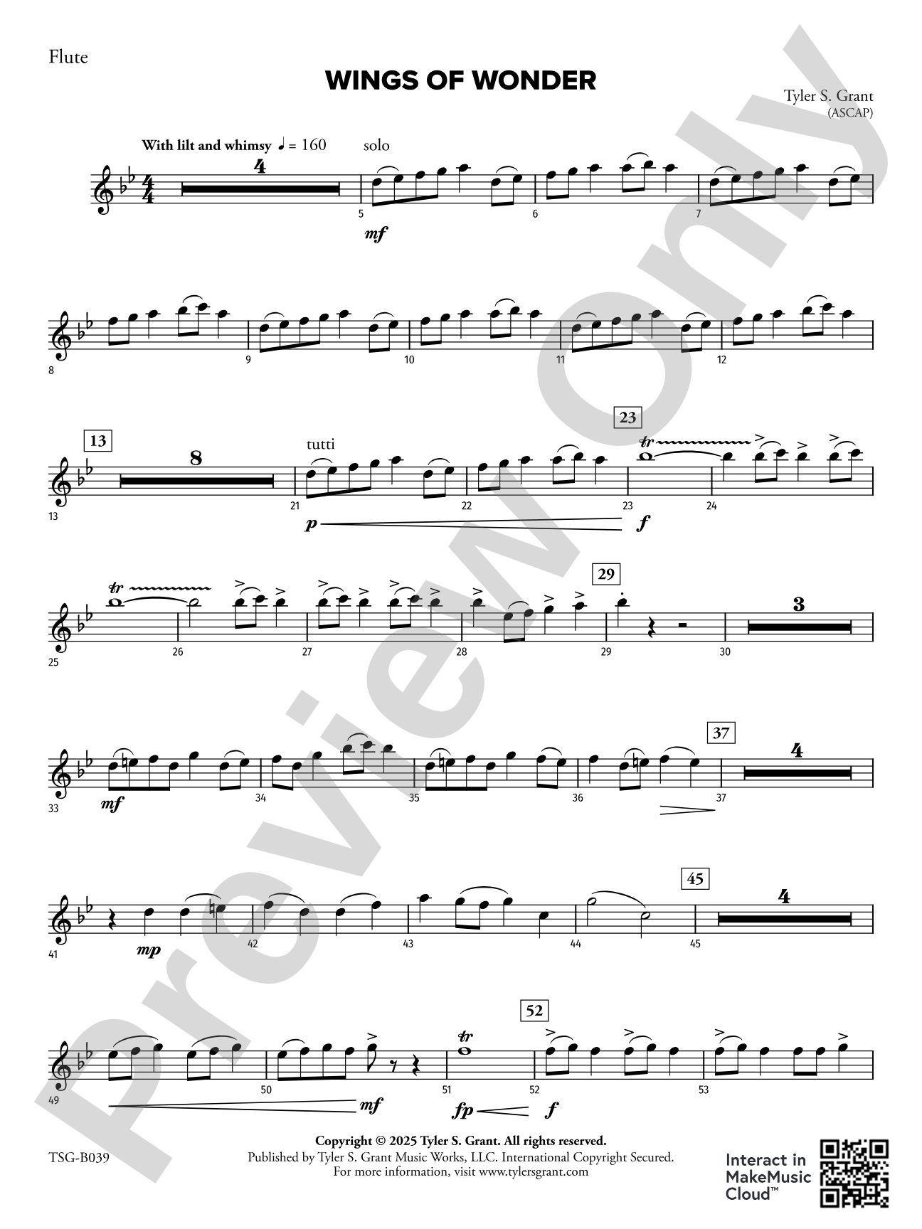 Wings of Wonder: Flute