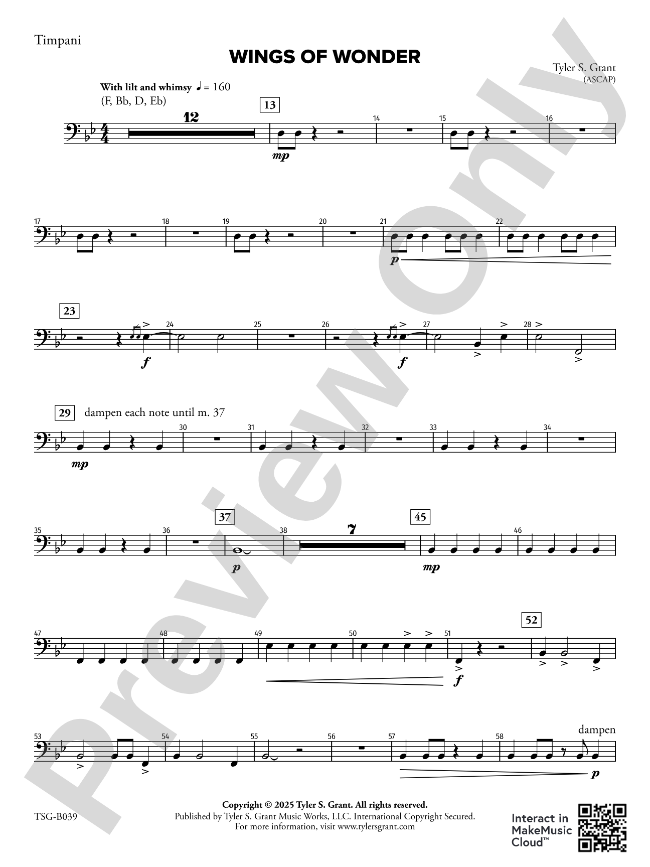 Wings of Wonder: Timpani