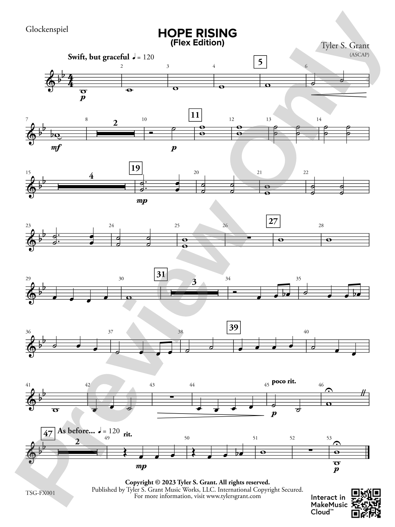 Hope Rising: Glockenspiel