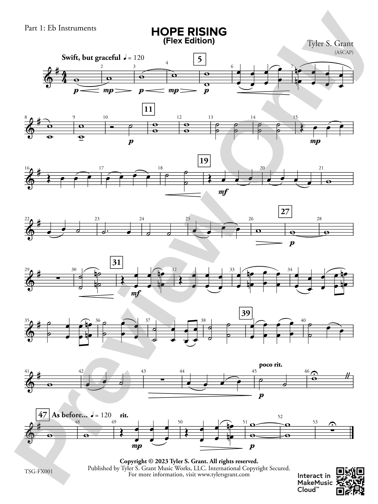Hope Rising: Part 1 - E-flat Instruments