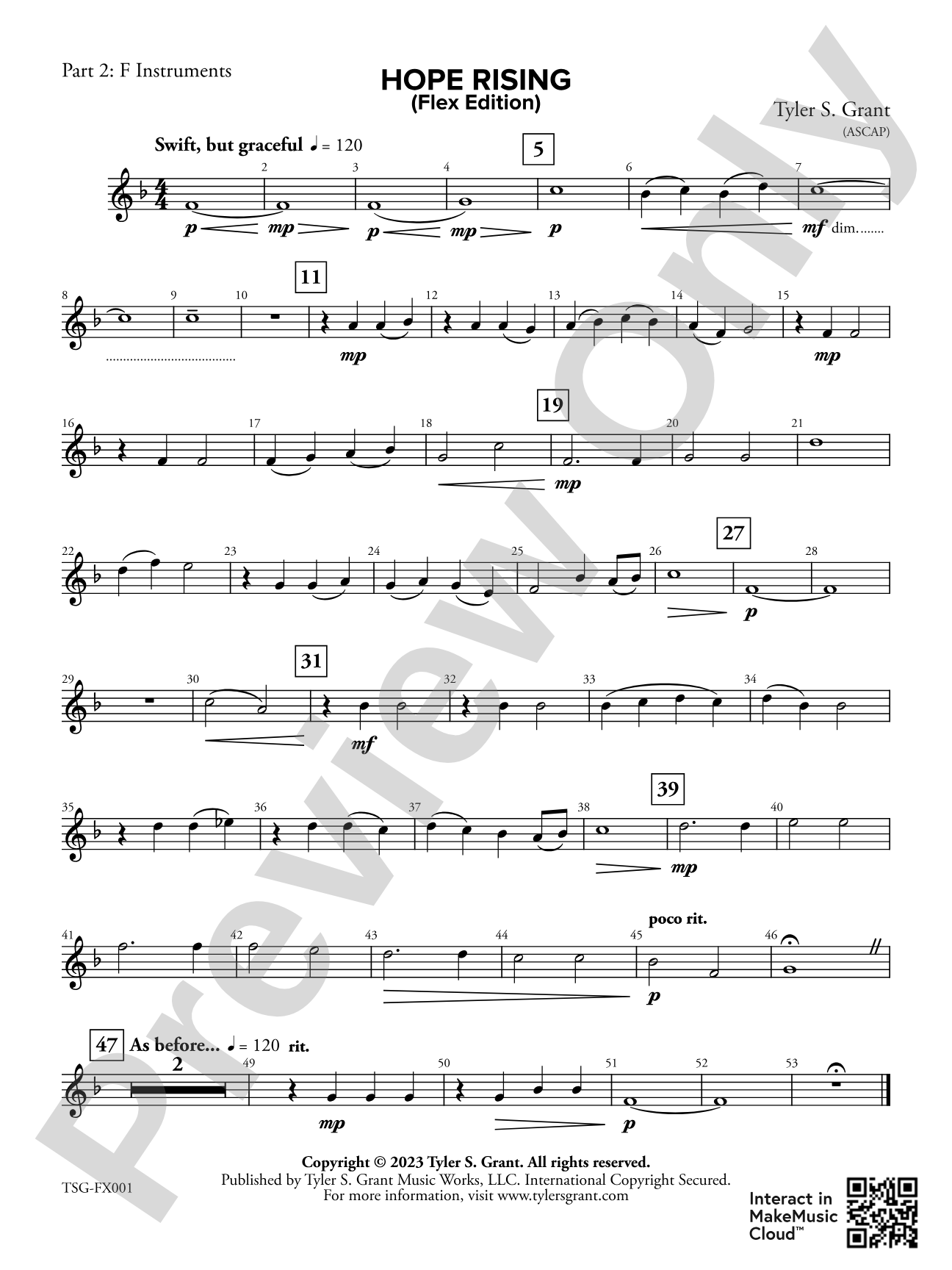 Hope Rising: Part 2 - F Instruments