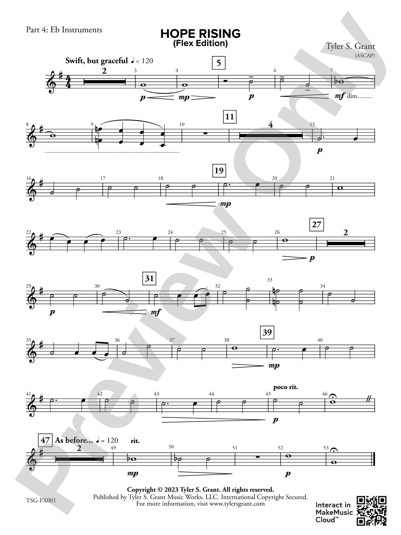 Hope Rising: Part 4 - E-flat Instruments