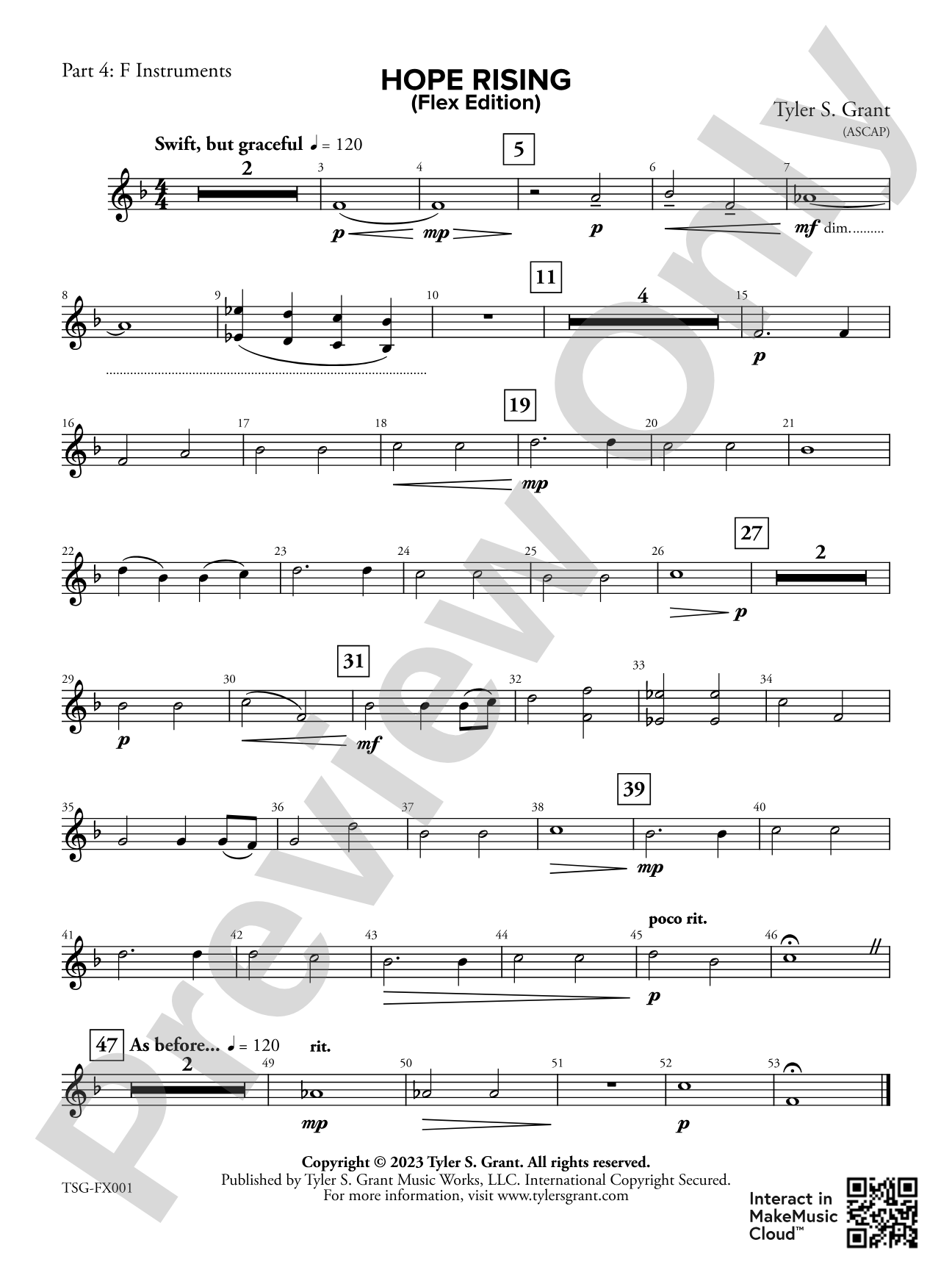 Hope Rising: Part 4 - F Instruments