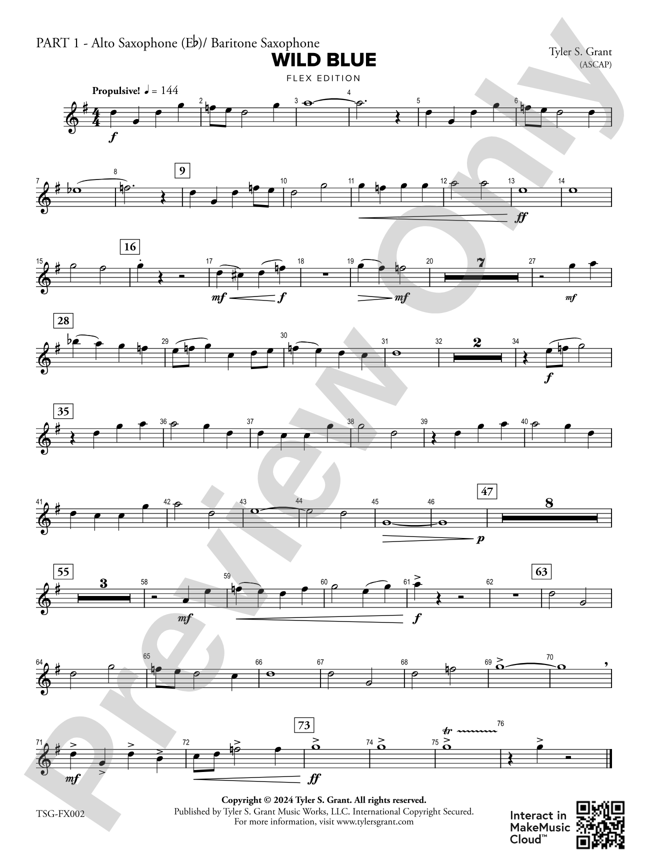 Wild Blue: Part 1 - E-flat Instruments
