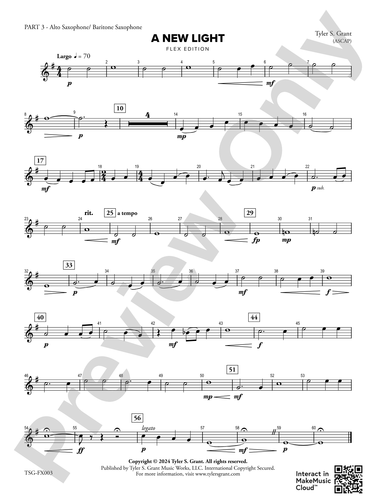 A New Light: Part 3 - E-flat Instruments