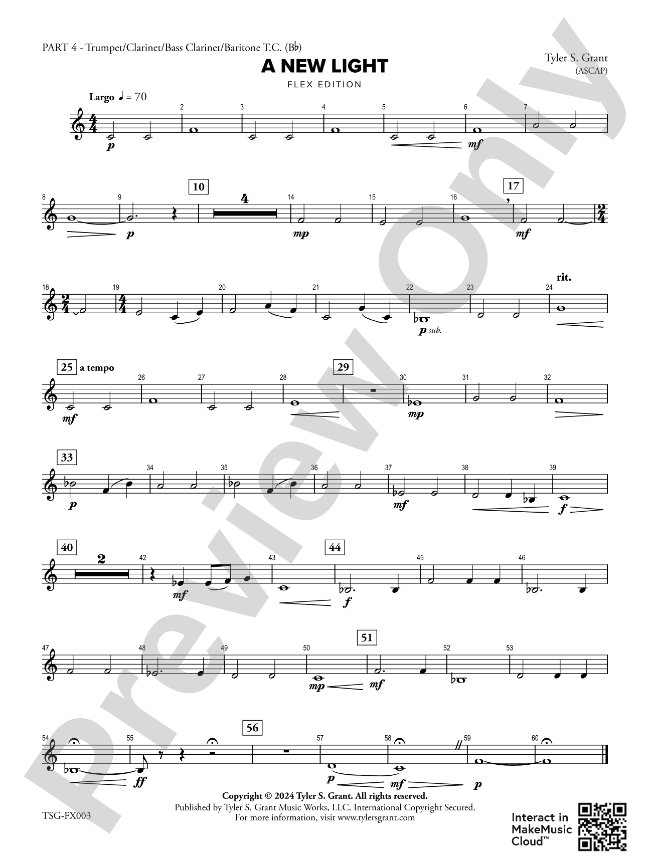 A New Light: Part 4 - B-flat Instruments