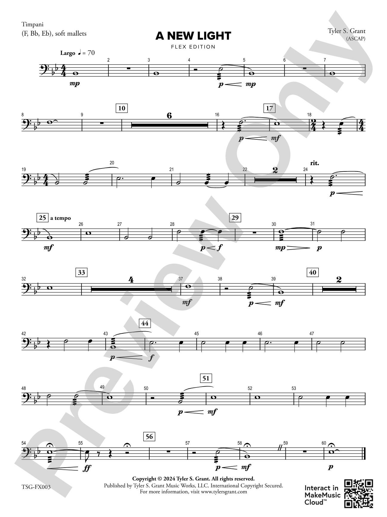 A New Light: Timpani
