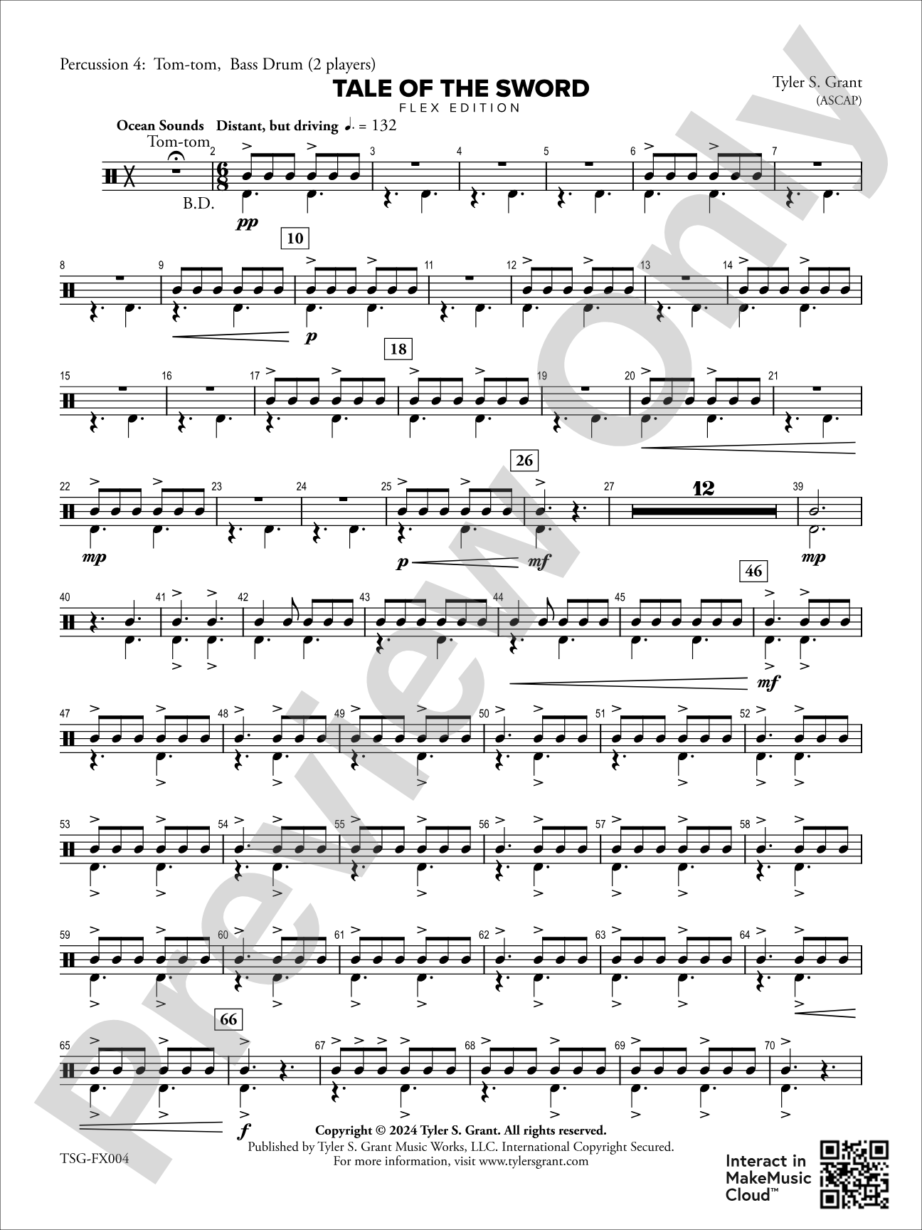 Tale of the Sword: 4th Percussion