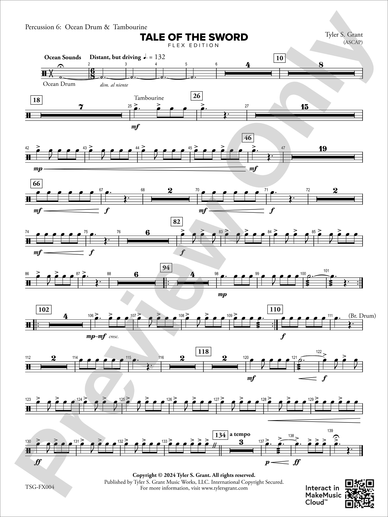 Tale of the Sword: 6th Percussion