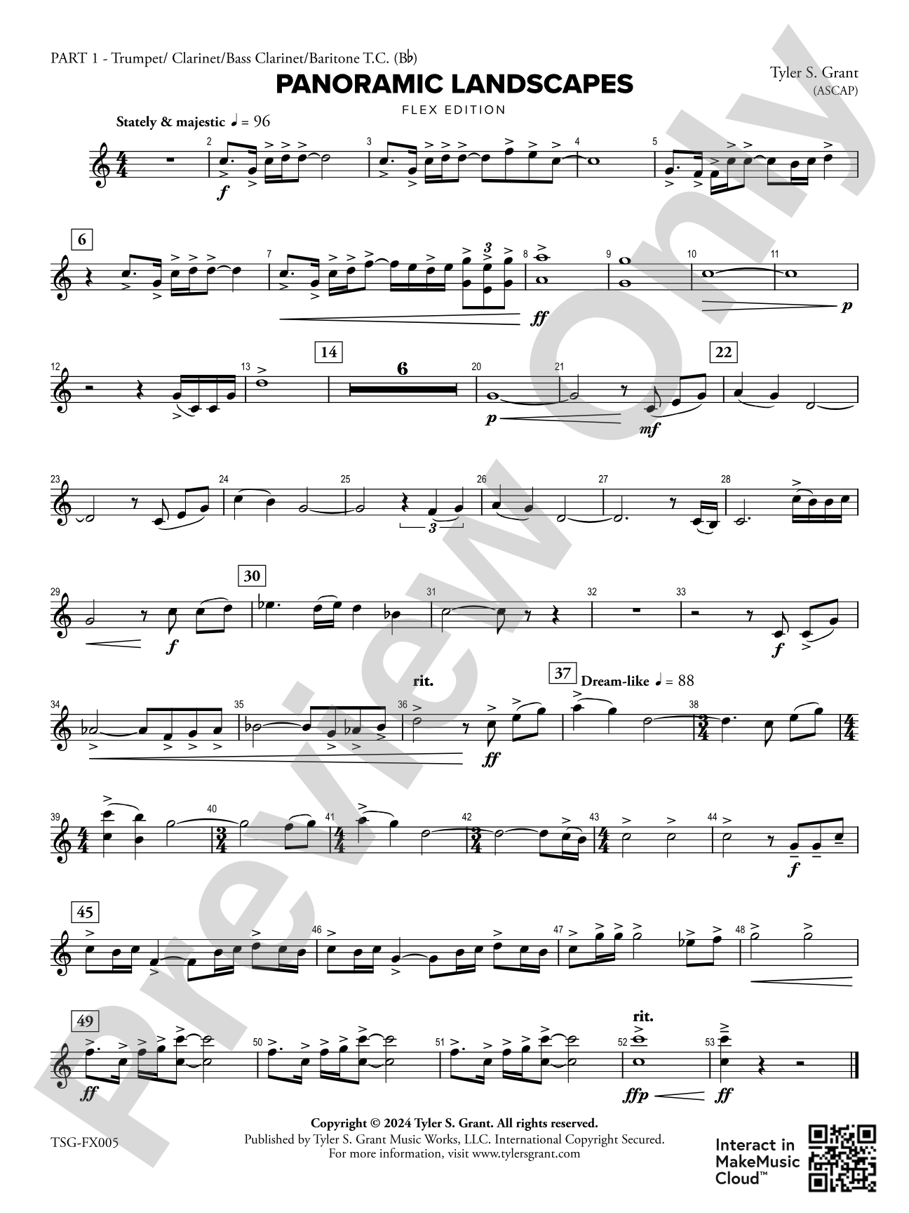 Panoramic Landscapes: Part 1 - B-flat Instruments
