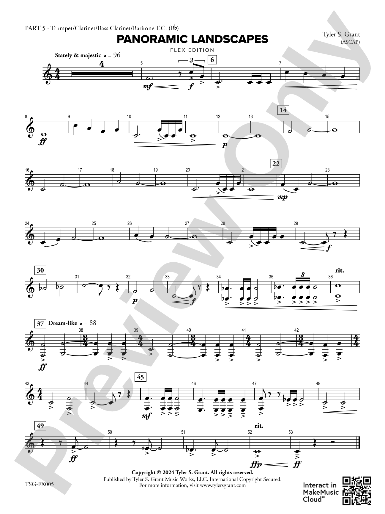 Panoramic Landscapes: Part 5 - B-flat Instruments