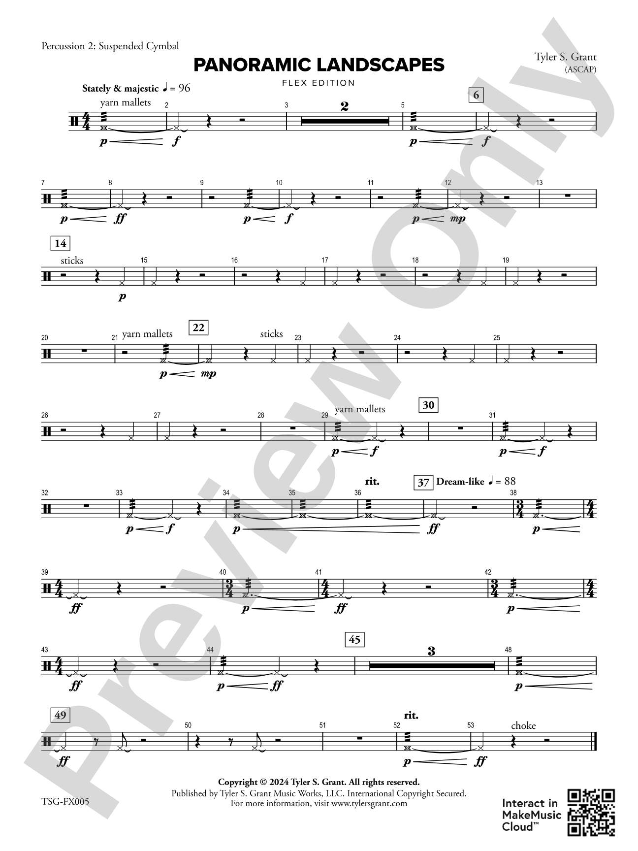 Panoramic Landscapes: 2nd Percussion