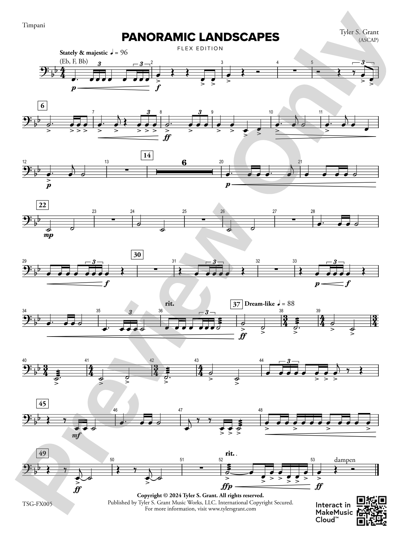 Panoramic Landscapes: Timpani