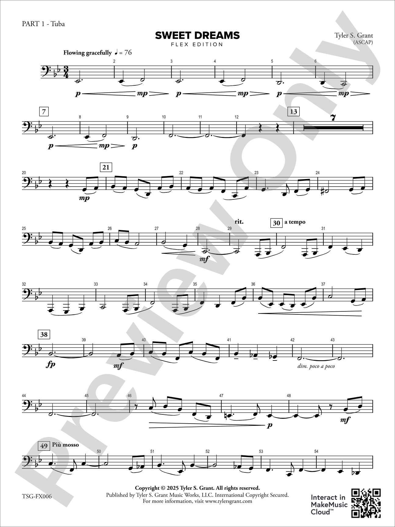 Sweet Dreams: Part 1 - Tuba