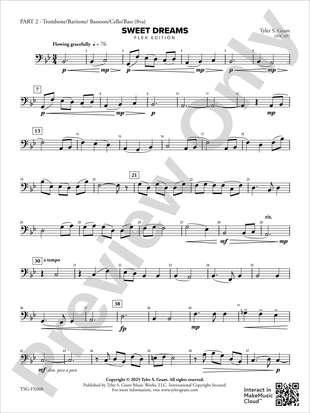 Sweet Dreams: Part 2 - C Instruments (B.C.)