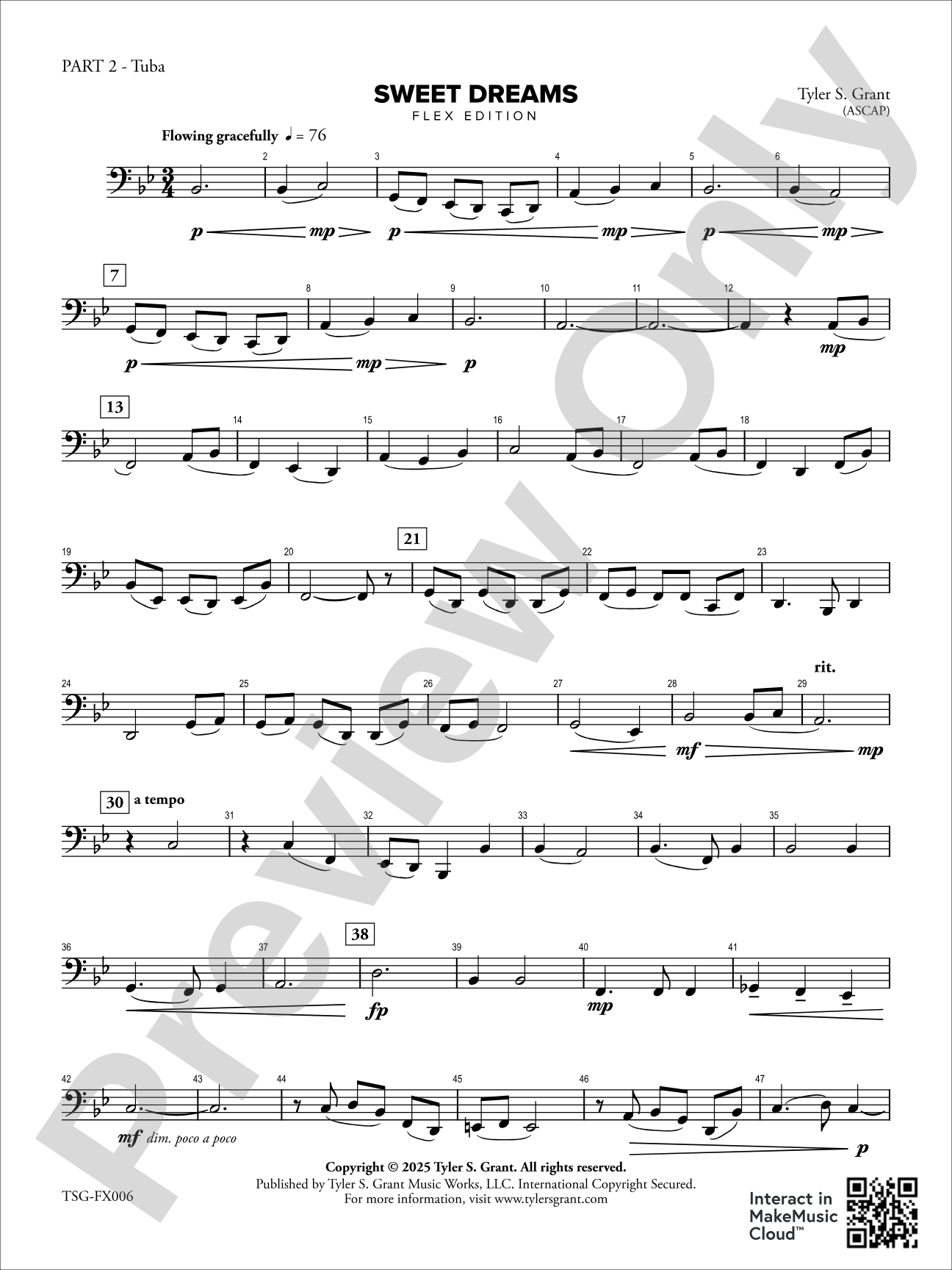 Sweet Dreams: Part 2 - Tuba