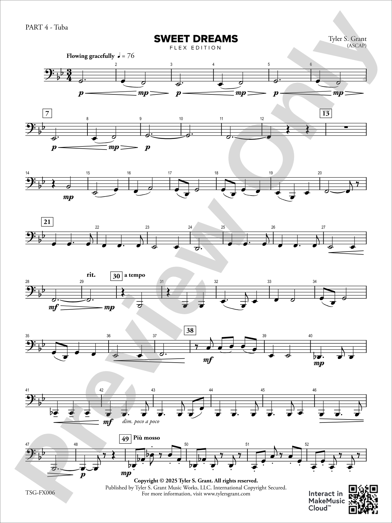 Sweet Dreams: Part 4 - Tuba