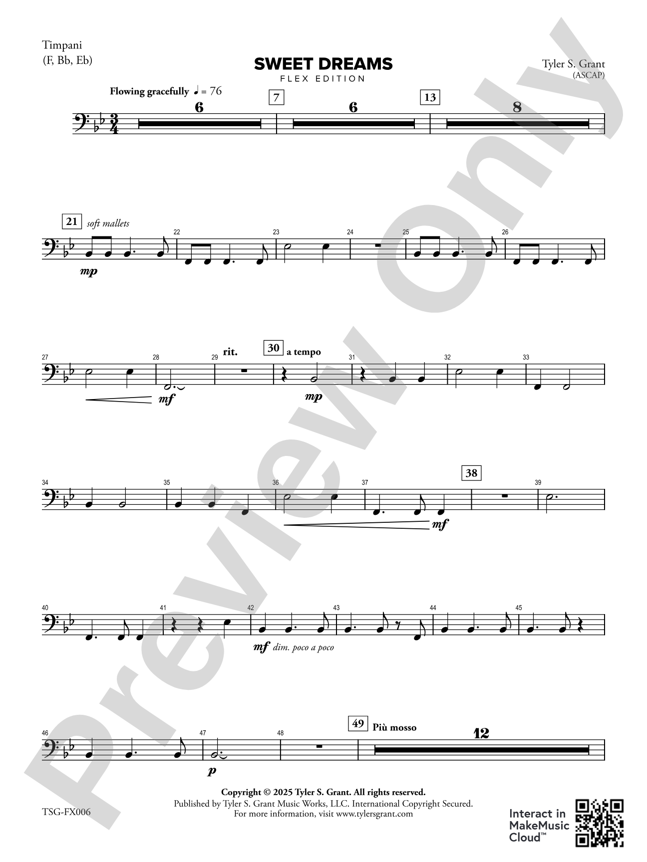 Sweet Dreams: Timpani