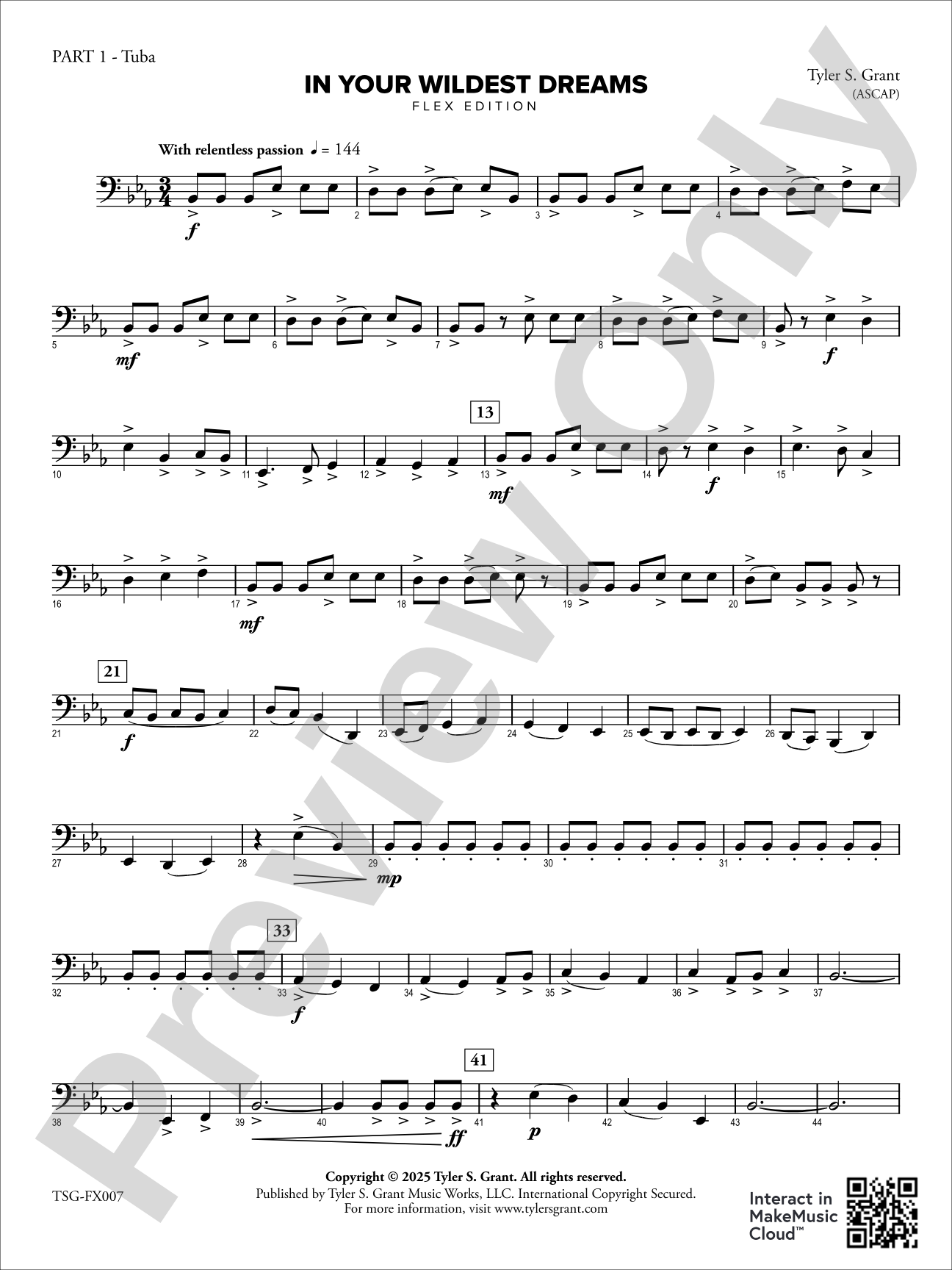 In Your Wildest Dreams: Part 1 - Tuba