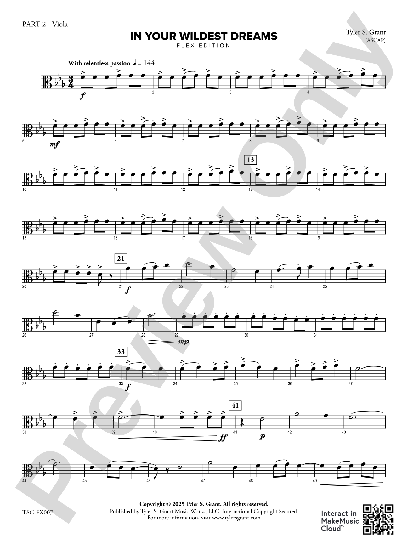 In Your Wildest Dreams: Part 2 - Viola