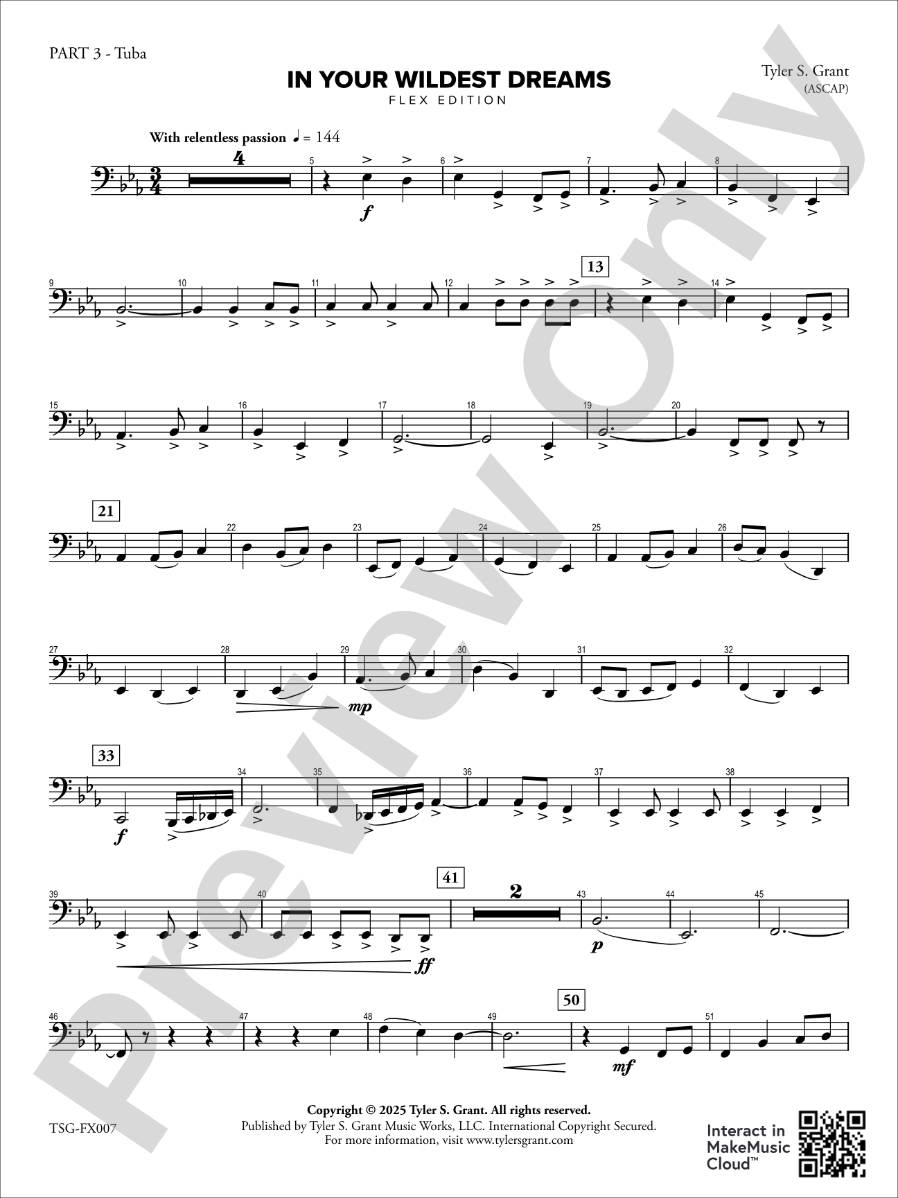 In Your Wildest Dreams: Part 3 - Tuba