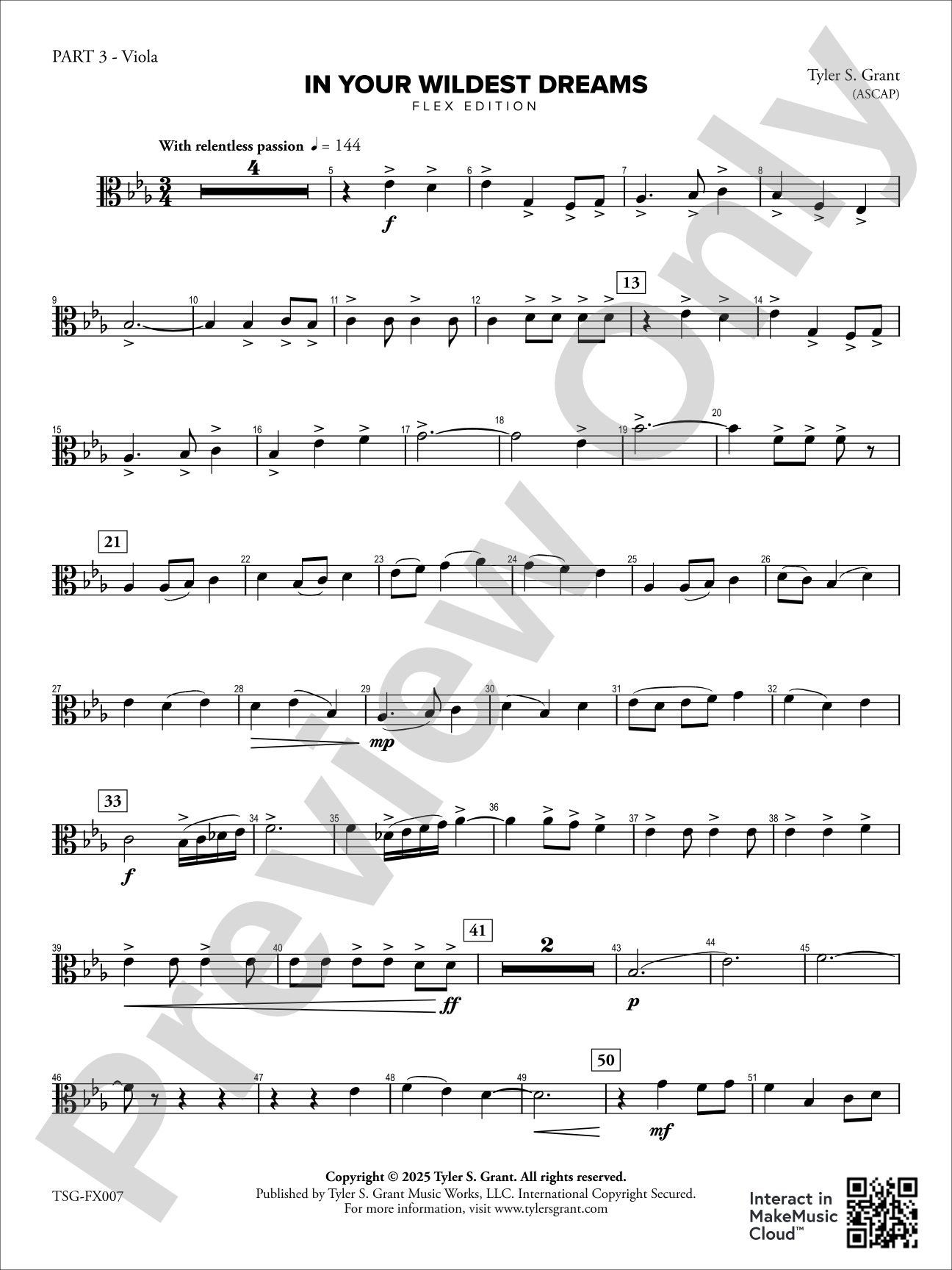 In Your Wildest Dreams: Part 3 - Viola