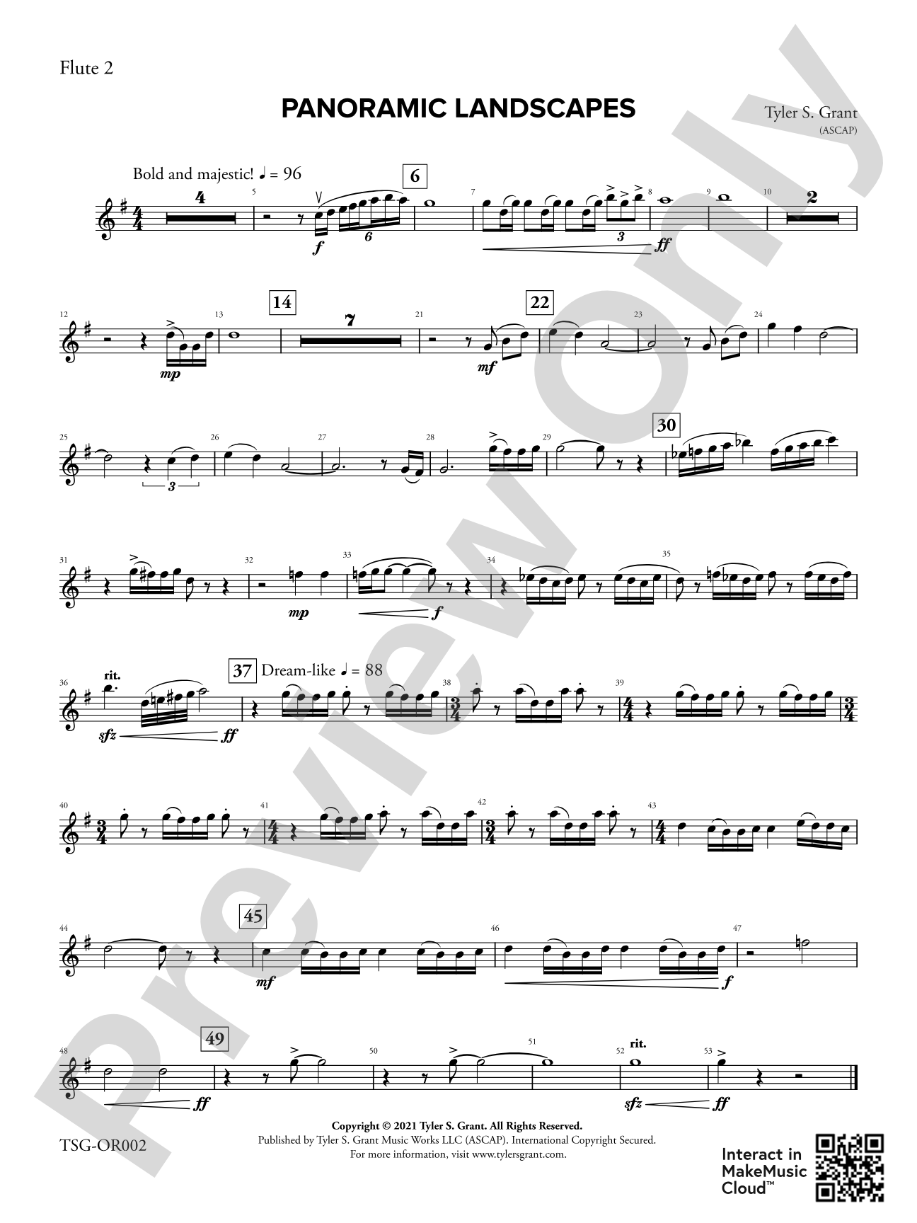 Panoramic Landscapes: 2nd Flute