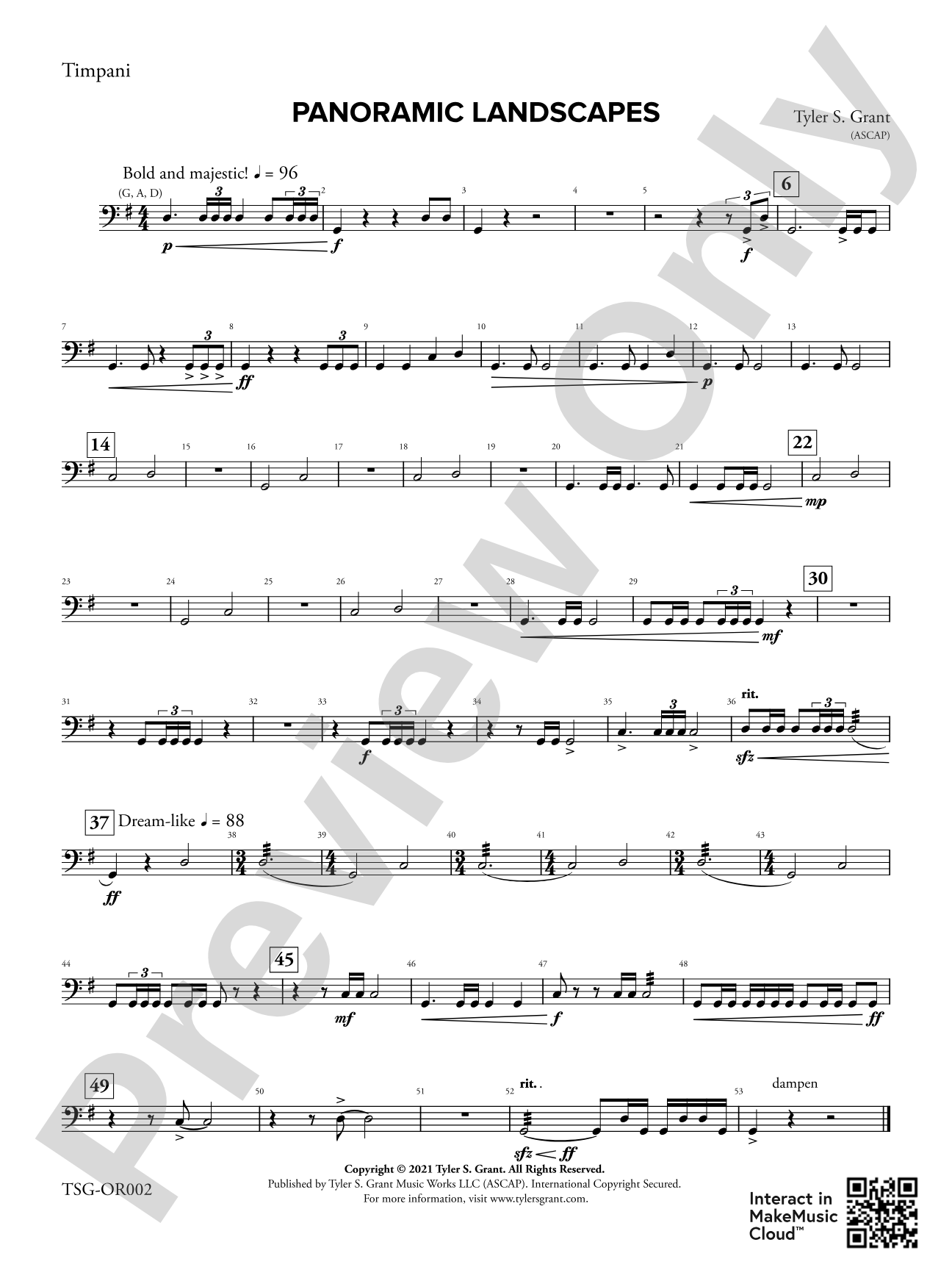 Panoramic Landscapes: Timpani