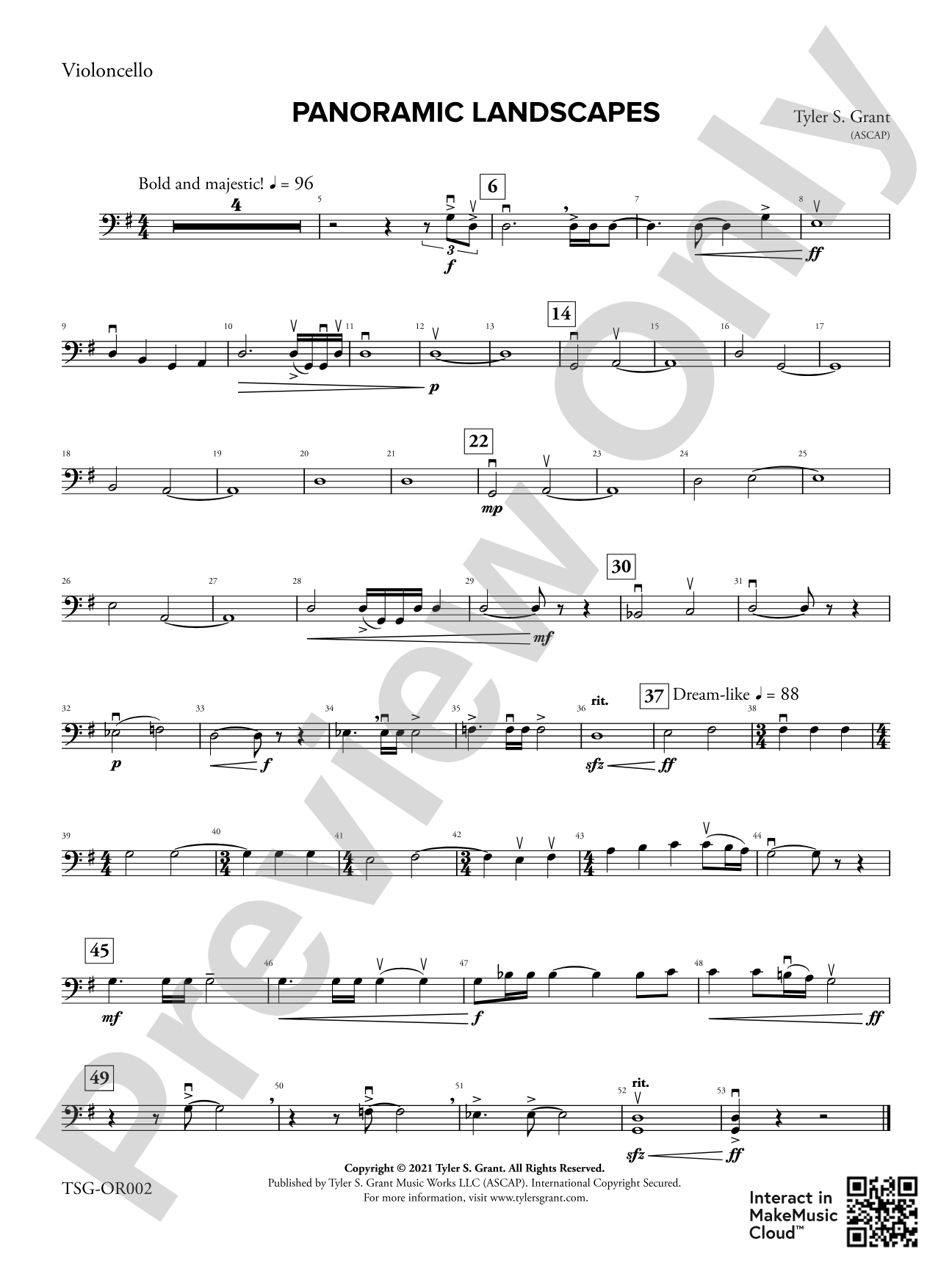 Panoramic Landscapes: Violoncello