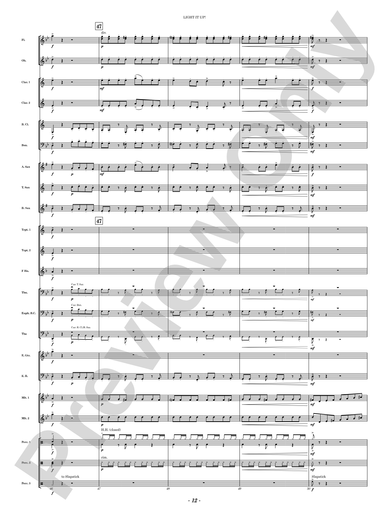 Light It Up!: Concert Band Conductor Score & Parts