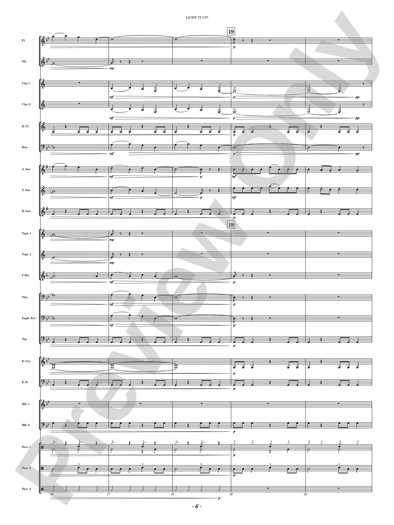 Light It Up!: Concert Band Conductor Score & Parts