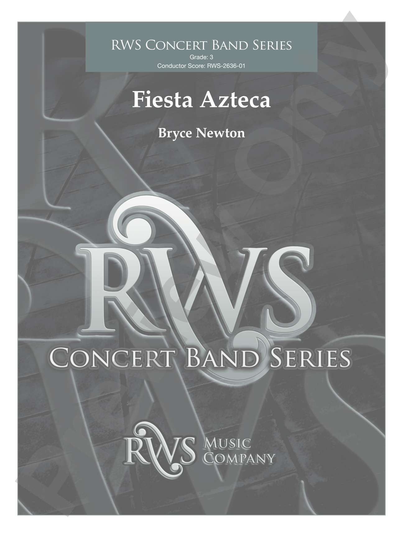 Fiesta Azteca: Concert Band Conductor Score & Parts