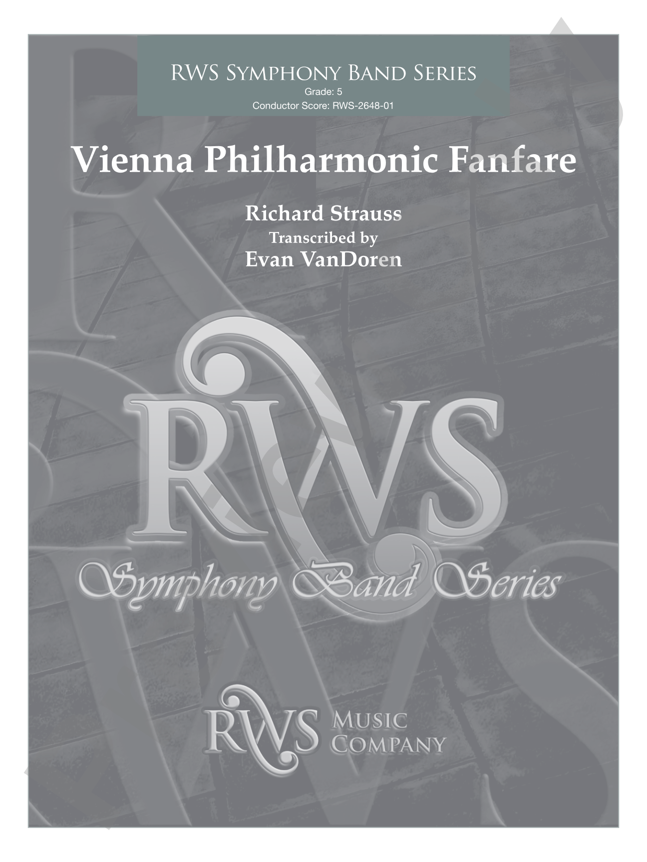 Vienna Philharmonic Fanfare: Concert Band Conductor Score & Parts