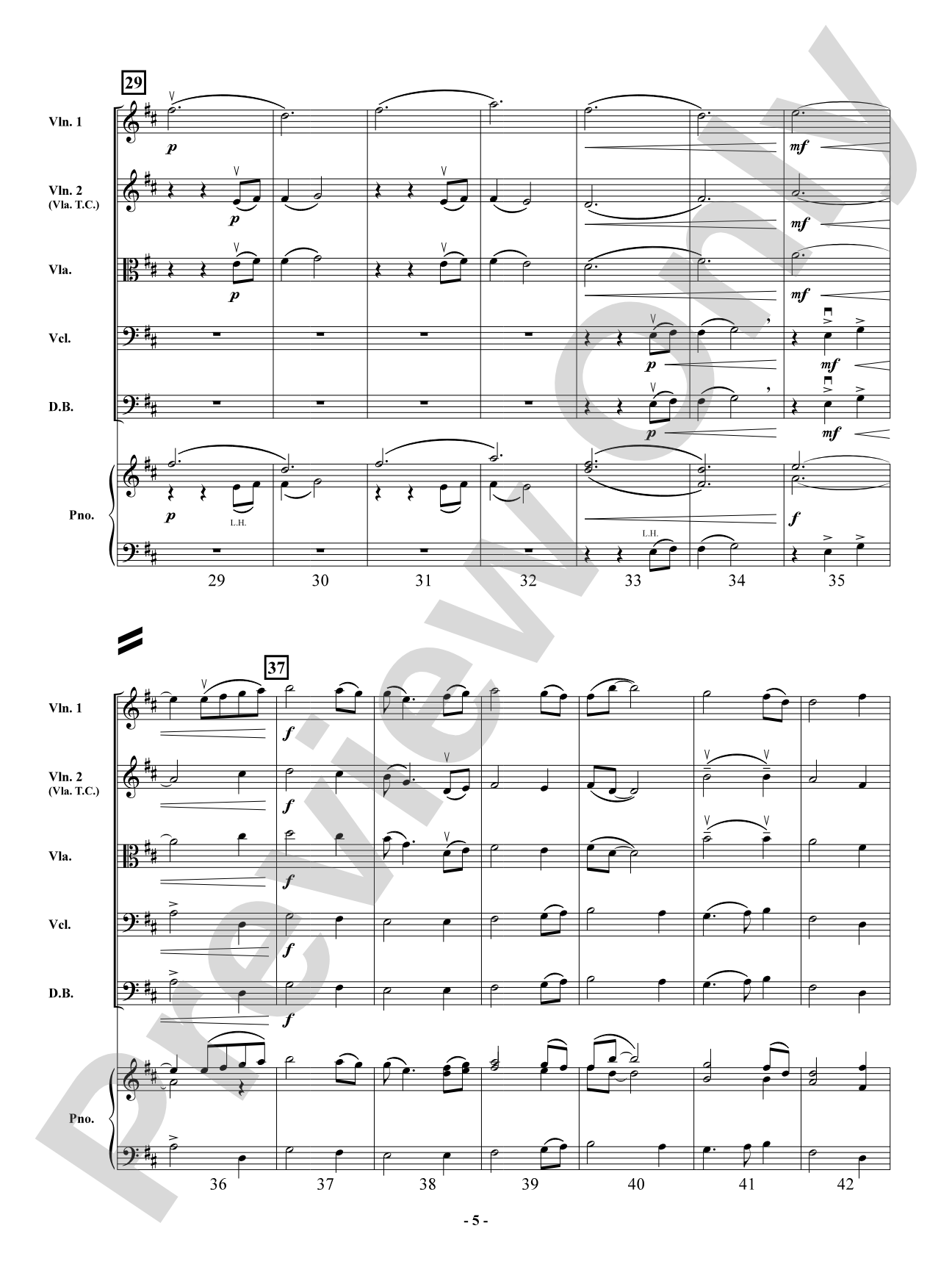 Lullaby for a Starry Night: String Orchestra Conductor Score & Parts