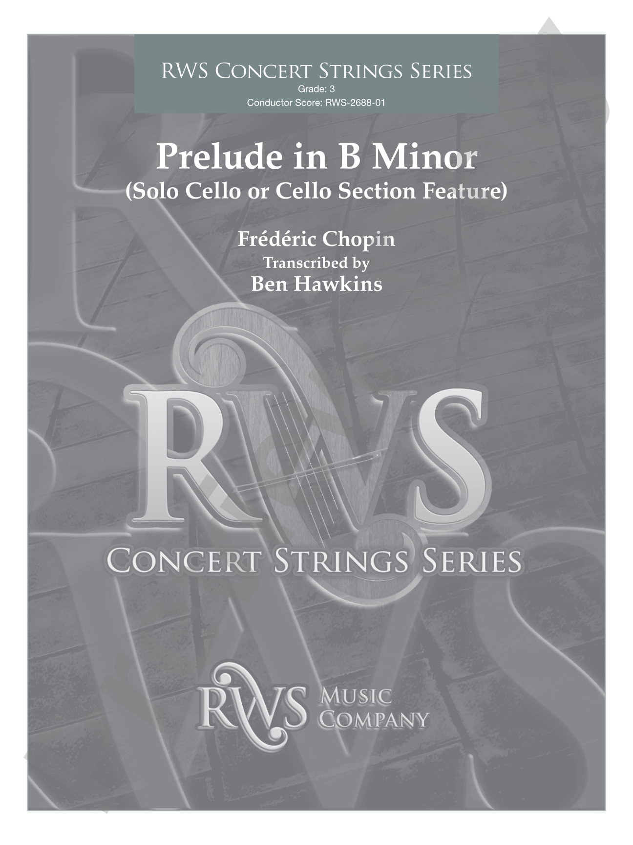 Prelude in B Minor: String Orchestra Conductor Score & Parts