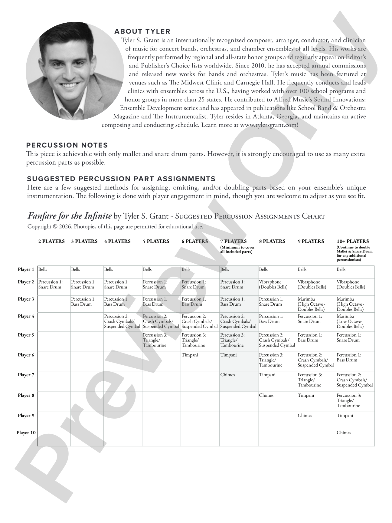 Fanfare for the Infinite: Concert Band Conductor Score & Parts
