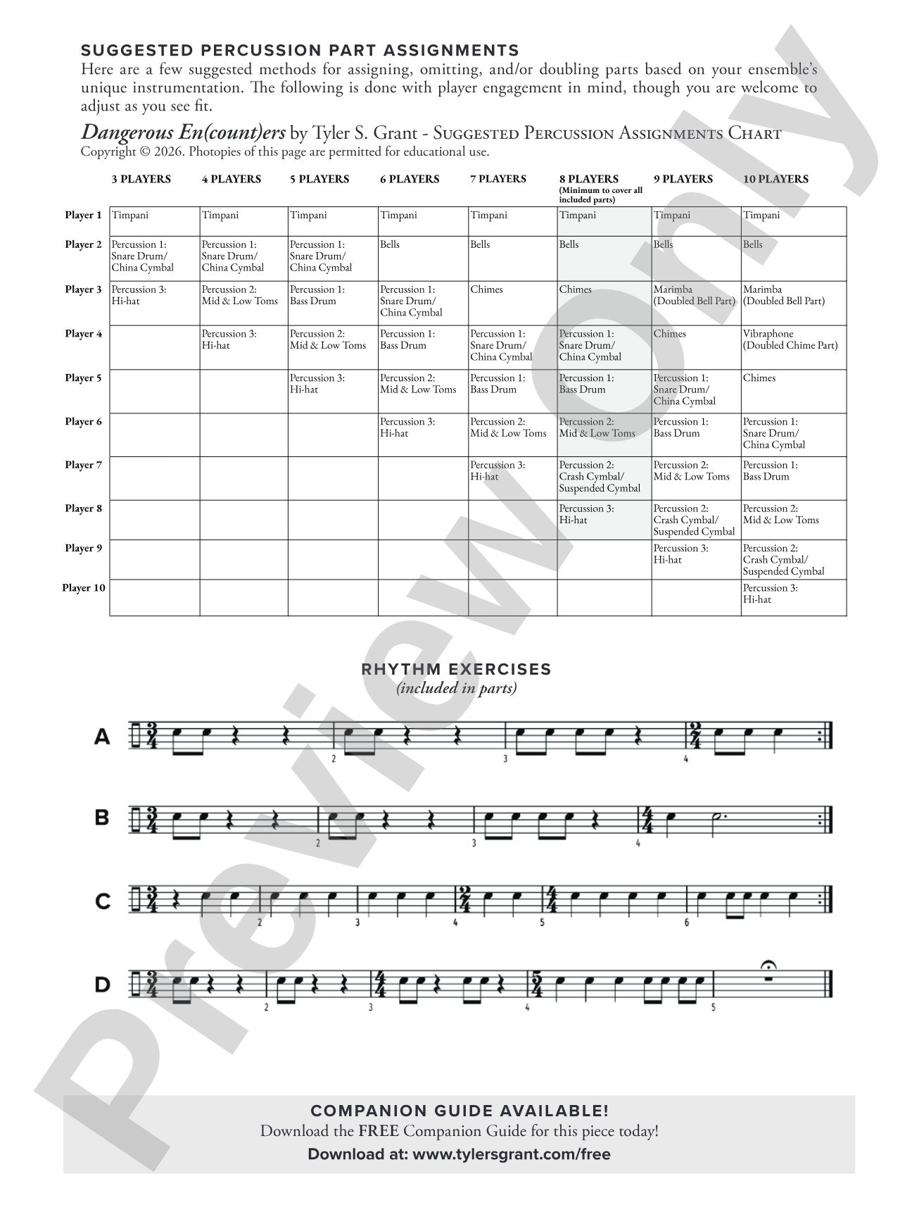 Dangerous En(count)ers: Concert Band Conductor Score & Parts