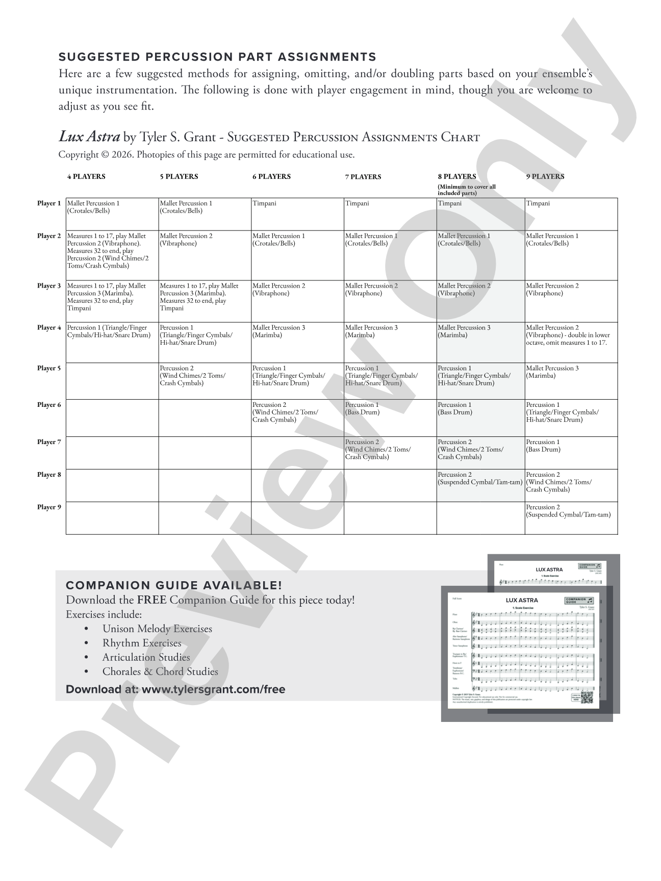 Lux Astra: Concert Band Conductor Score & Parts