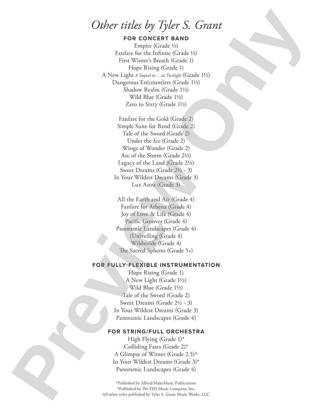 Wildstride: Concert Band Conductor Score & Parts