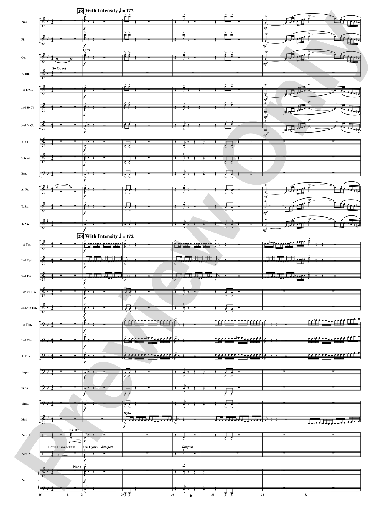 Aces - For Those Who Command the Skies: Concert Band Conductor Score & Parts
