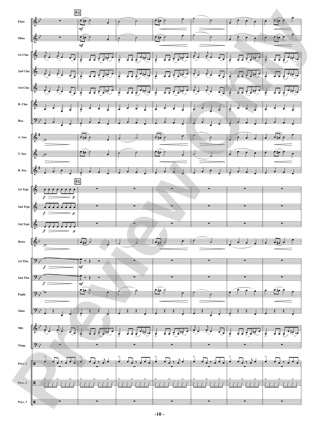 Full Throttle: Concert Band Conductor Score & Parts