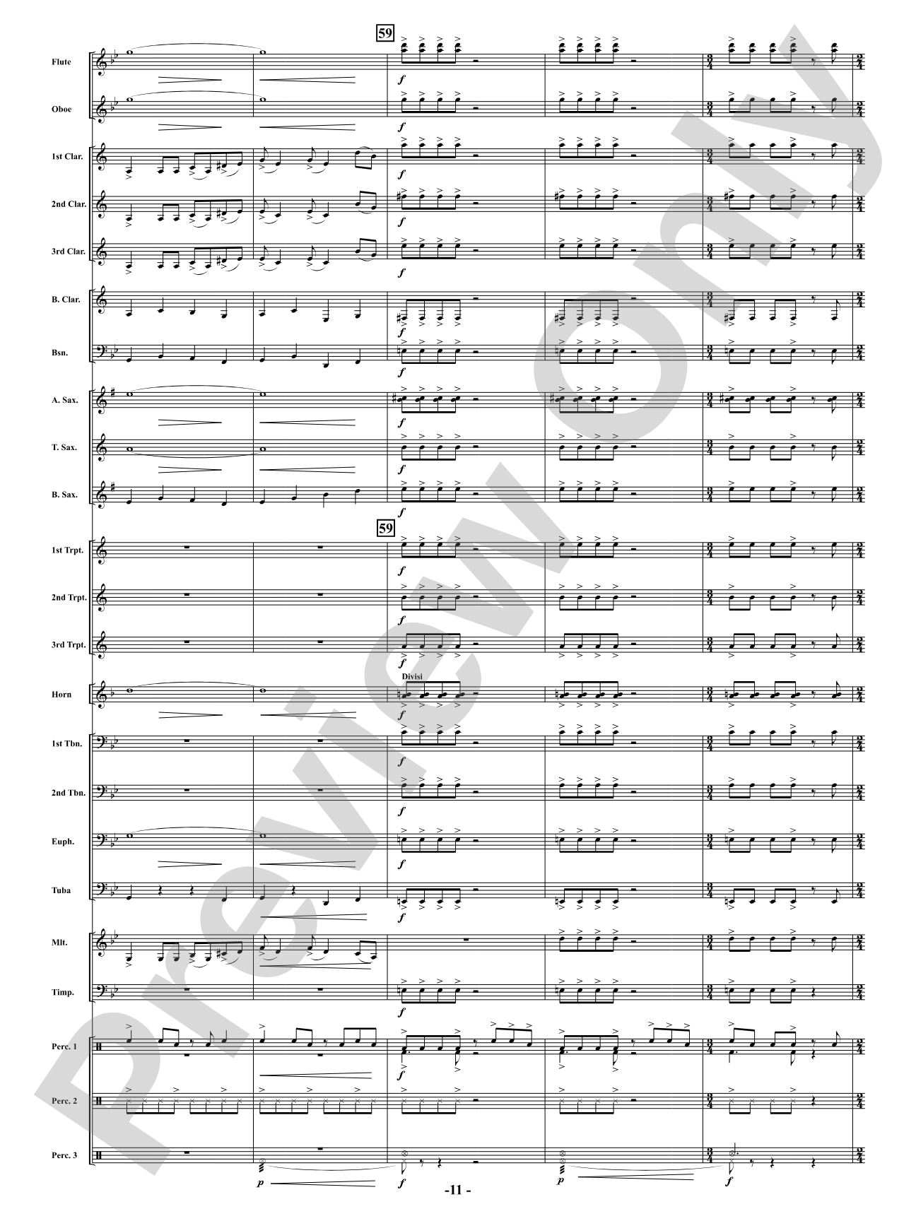 Full Throttle: Concert Band Conductor Score & Parts