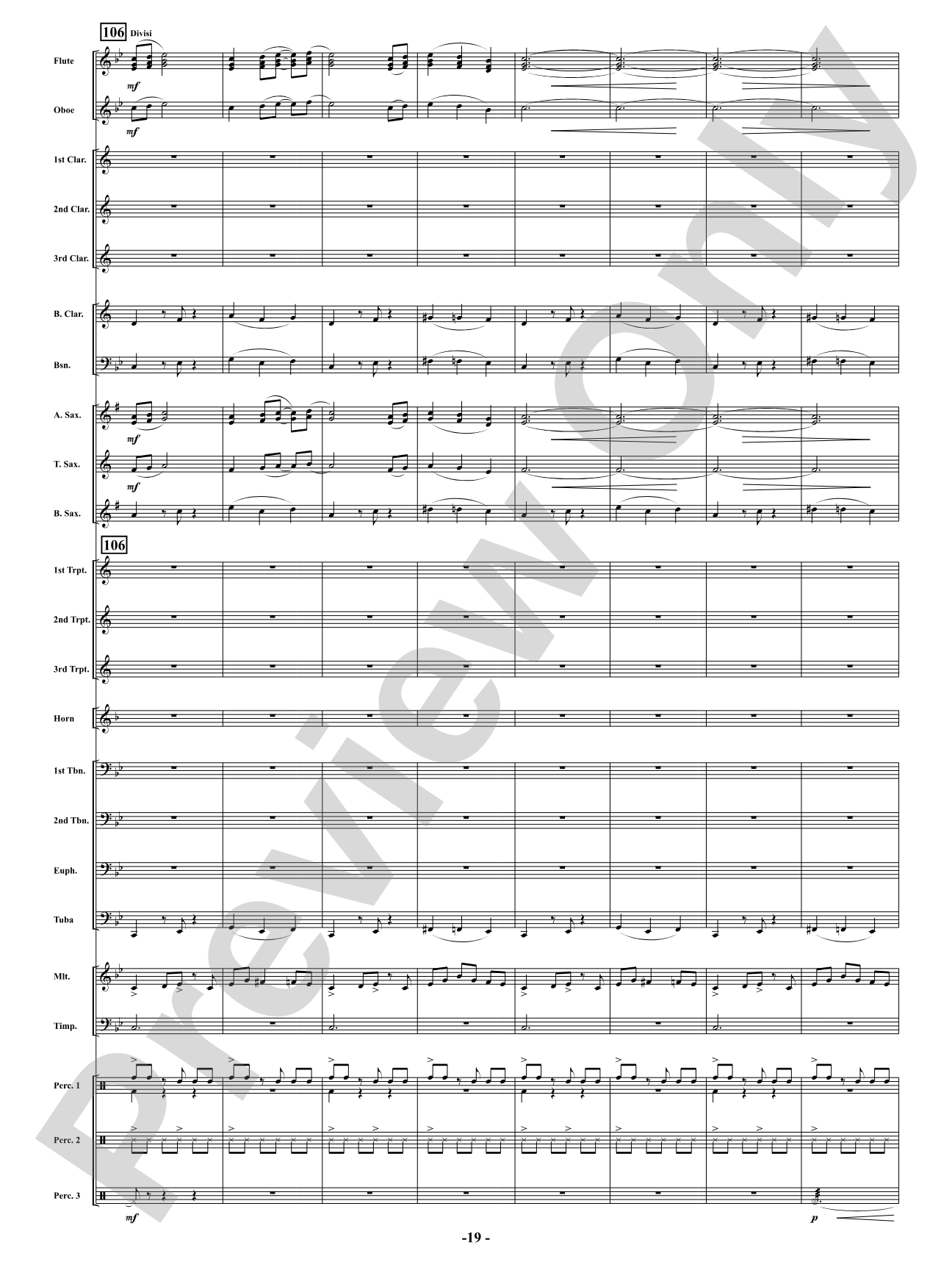 Full Throttle: Concert Band Conductor Score & Parts