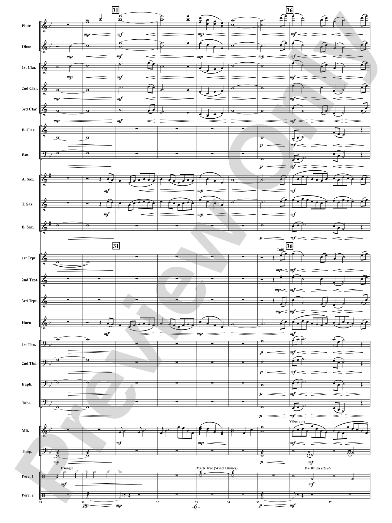 Hope: Concert Band Conductor Score & Parts