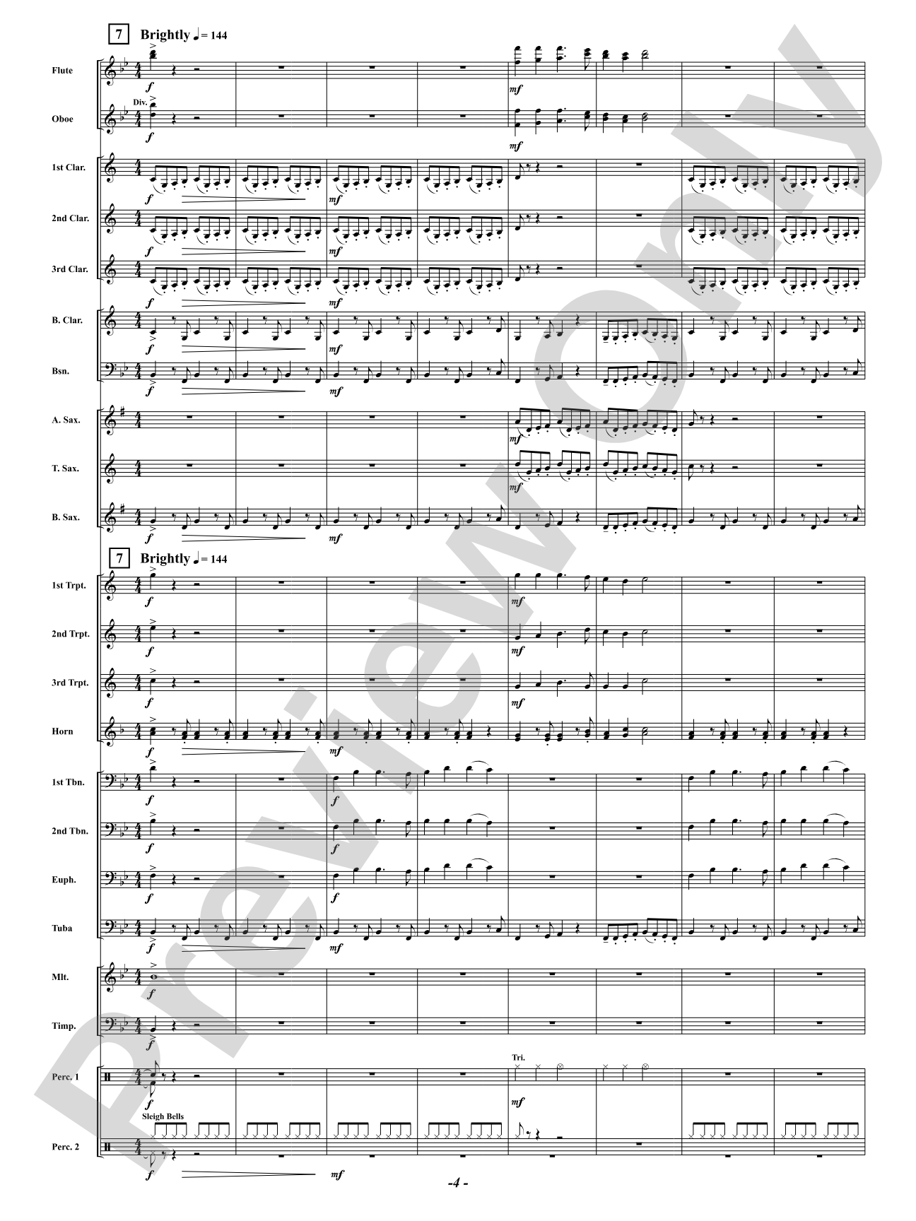 Herald the Holidays: Concert Band Conductor Score & Parts