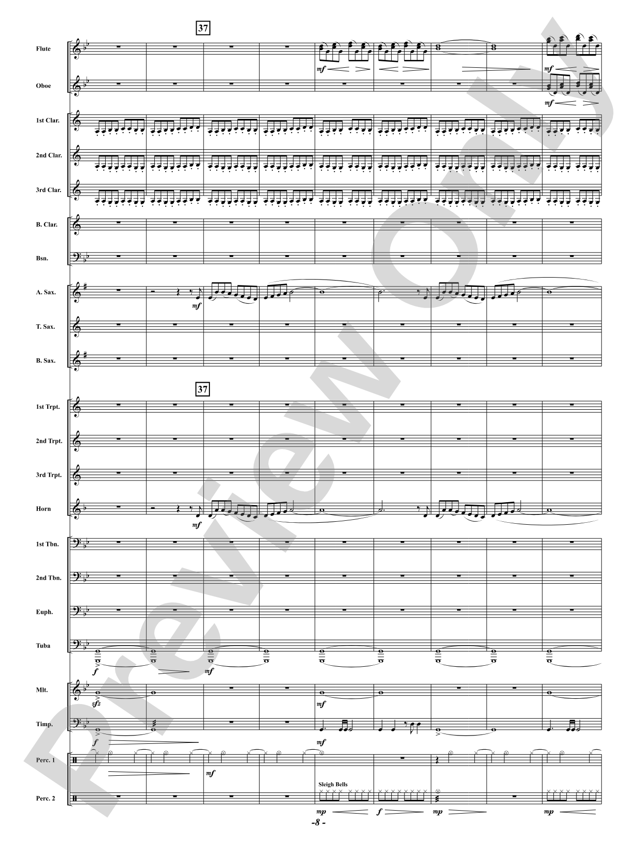 Herald the Holidays: Concert Band Conductor Score & Parts